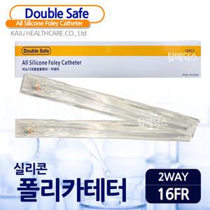 가주 폴리카테터 2way 16FR 1개 도뇨관 소변줄 폴리카테타