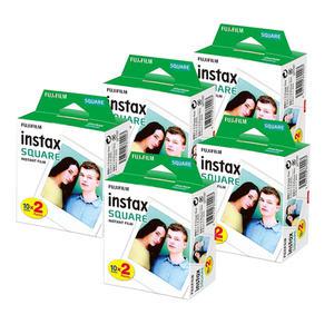 후지 인스탁스 스퀘어필름 10팩100장/폴라로이드//SQ10 전용필름/SQ6 /유효기간:2024년01월