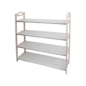 신발수납장 고급미황플라스틱(대4단) 다용도정리대 현관신발장 틈새수납장