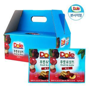 [dole][Dole 본사직영] 돌 후룻앤넛츠 레드라벨 15g 50봉 / 하루견과