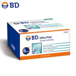 BD 울트라파인2 인슐린 주사기 1박스 100입 (31G 6mm 1ml)