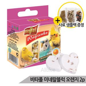 비타폴 미네랄스톤 오렌지 2p 칼슘 영양제 미네랄블럭