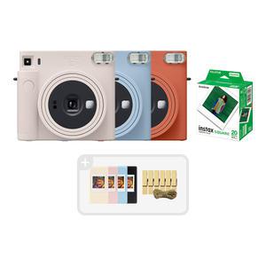 인스탁스 스퀘어SQ1+필름20매/+전용앨범+데코집게/즉석카메라