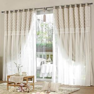 지나송 샤나 웨딩스타일 이중암막커튼 특대형(540×230cm)