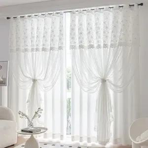 지나송 로엔 웨딩스타일 이중암막커튼 특대형(540×230cm)