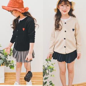 러블리 니트 가디건 11-19호 아동 남아 여아 어린이 키즈 주니어 초등학생 봄 가을 스웨터 가디건