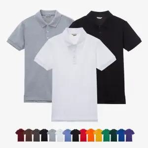 베이직 무지 PK 40수 반팔 카라티셔츠 피케 단체복 유니폼 남녀공용