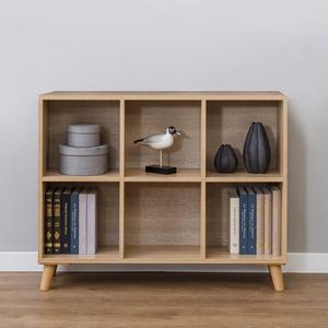 애나 6칸 가로형/세로형 다용도 책장/수납/진열선반