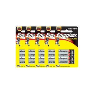 에너자이저 알카라인 건전지AAA(4개입)X5개