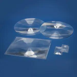 [더원사이언스] 플란넬 렌즈 (카드형 10매, 볼록렌즈) KSIC-3417/3417/물리. 빛/과학교구