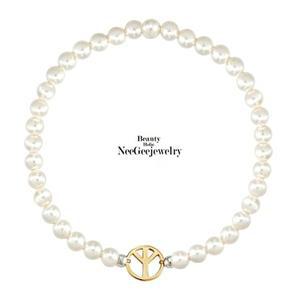 [기타][니지쥬얼리] 14K GOLD 이너 골든볼 스와 진주 팔찌