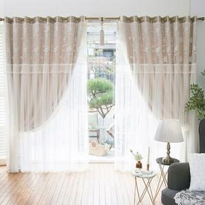 [지나송] 로사 웨딩스타일 이중암막커튼 (슈퍼와이드특대형)