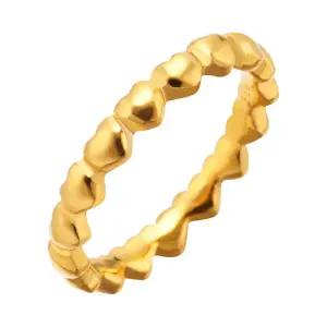 [한국금다이아몬드] 여자 순금 반지 불륨 하트 24K 3.75g 애끼 검지 엄지