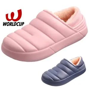 월드컵 퍼밍 180-230mm 아동 패딩 방한화 여아 보아털신발 털운동화 여자아이 키즈 털실내화 겨울 퍼슈즈