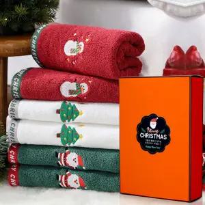 송월타올 메리 크리스마스 세면타올 어린이집 유치원 초등학교 중학교 교회 기업 회사 기념 수건답례품