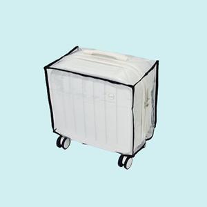 18인치 미니 캐리어 보호 투명 방수 커버 덮개 가로 와이드