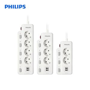 필립스 USB멀티탭 고용량 과부하차단 개별스위치 2구 3구 4구