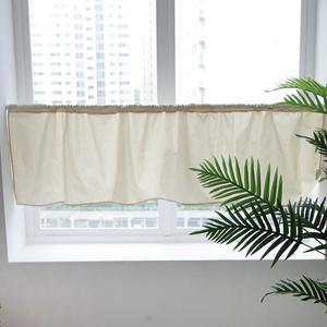 [라이프스토리]내추럴 광목 바란스 40x150cm 주방 선반 가림막 커튼