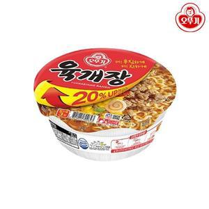 [오뚜기] 오뚜기 육개장 사발면 104g 18개