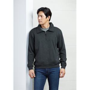 ZB-T2372 지벤 겨울 방한 작업복 캐주얼 긴팔 티셔츠 반집업