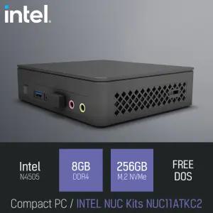 ⓒ INTEL NUC Kits NUC11ATKC2 8GB 256GB / 가정용 사무용 인강용 작업용 초소형 미니PC
