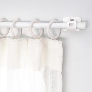 붙이는 커튼 압축봉 홀더 커튼봉 고정 클립 브라켓 셀프 인테리어