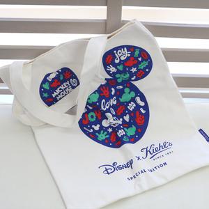 키엘 에코백 미키마우스 리미티드