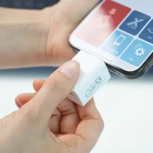 큐브엑스 iXflash Cube 갤럭시 아이폰 USB메모리 외장하드 백업 OTG 128,256기가