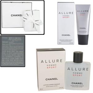 샤넬 알뤼르 옴므 스포츠 애프터쉐이브 스킨로션 세트