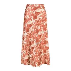 가니 플로럴 프린트 맥시 스커트 F7455 485