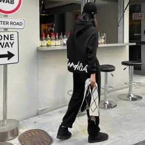 [핑크시슬리] SET/엘리 백레터 기모 조거 트레이닝세트