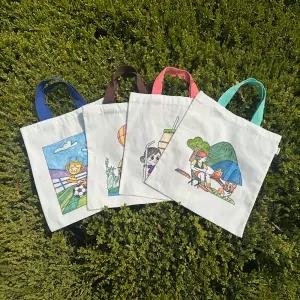 아이스크림몰 패브릭아트 에코백 캔버스 가방 텀블러백 무지 장바구니