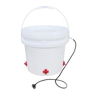 닭물통 수평 니플급수기 미니2호 15리터 +열선2m