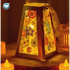 실내 종이 반제품 미술 만들기 무드 간접조명 꽃 창의 인테리어 키트 공예 재료 활동 체험 조명 놀이 전등