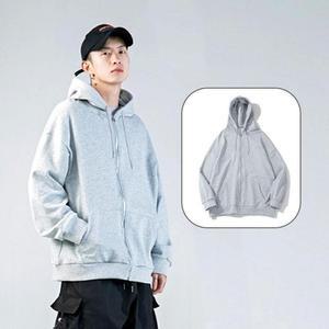 루즈핏 오버핏 후드 아우터 집업 얇은 간절기 잠바