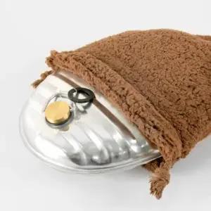 오노에 아연 보온물주머니 커버포함 유단포 온수팩 브라운 2.4L