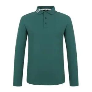 [팬텀골프]남성 로고 와펜 카라 라인 포인트 긴팔티셔츠 211D3TO202GNGN