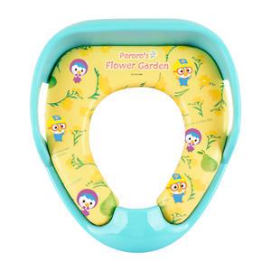 릴팡 뽀로로 플라워가든 키즈전용 변기커버/PR6168