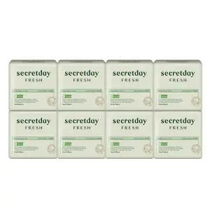 [시크릿데이]시크릿데이 프레쉬 유기농 비건 생리대 소형 18p X 8팩