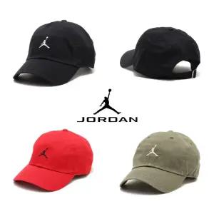 남녀공용 조던 베이직 캡모자 카키 레드 블랙