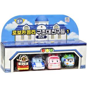로보카폴리 구조대친구들 미니카 4종세트