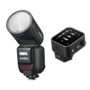 고독스 V100 TTL 플래시 + X3 무선동조기 세트 니콘용