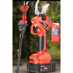 장대 자동 전지가위 충전 고지가위 전자 충전용 미니톱 무선 BK 정원 0CM 가형