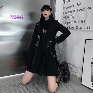 아이템 클래식한 미디원피스 제복 고스로리 펑크룩 테니스치마 코디세트