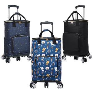 해피바스켓 접이식 장바구니 캐리어 시장 휴대용 폴딩 쇼핑카트