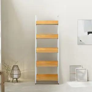 아트박스/가구느낌 리버책장 5단 500 철제 책꽂이 인테리어