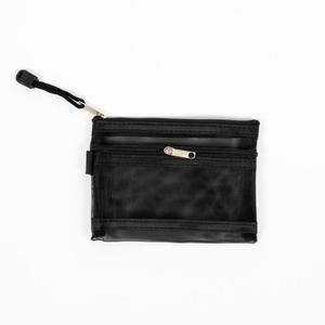 카드지갑 블랙 메쉬 동전