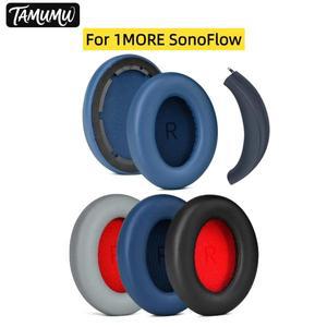 이어 패드 교체용 이어 쿠션 패드 커버 1MORE SonoFlow 헤드폰 헤드셋 이어패드용 상단 헤드밴드