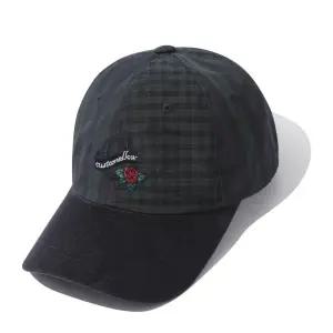 [커스텀멜로우](타임스퀘어점패션관)시즌 모티프 체크 볼 캡 CARAX24041NYX