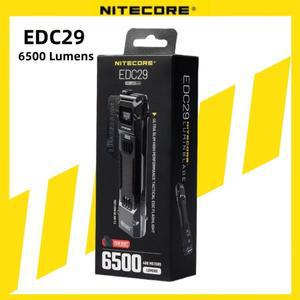 원래 NITECORE EDC29 전술 손전등 휴대용 라이트 포켓 키 체인 캠핑 토치 하이킹 랜턴